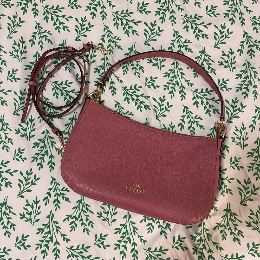 COACH CHELSEA CROSSBODY SHOULDER BAG IN PEBBLED LEATHER